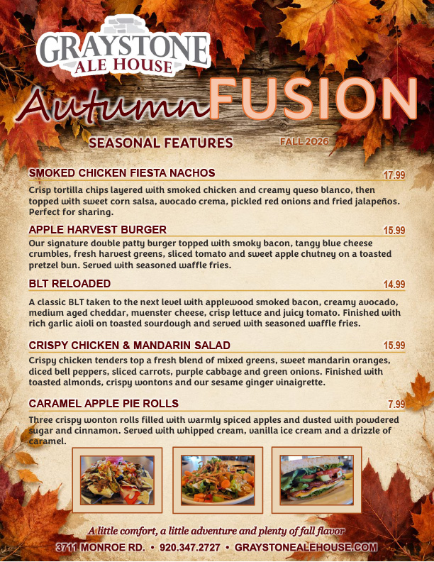 Graystone Ale House -  Autumn Fusion