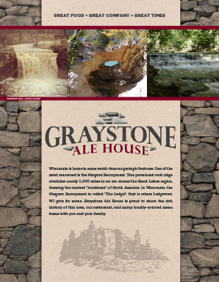 Graystone Ale House - Full Menu